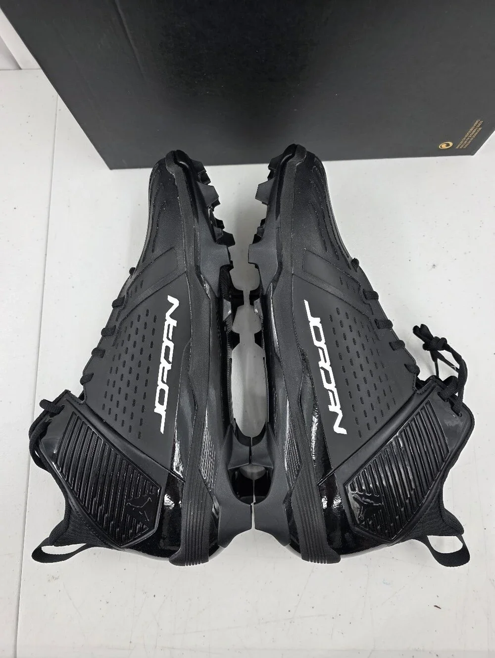 New Jordan Force Savage 3 S P Football Cleats Black White FJ4971-001 Men Size 15